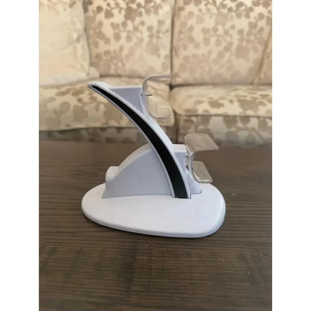 PS5 Dual Charger Dock Station-USB Fast Charging Stand Wh w/Power Cord